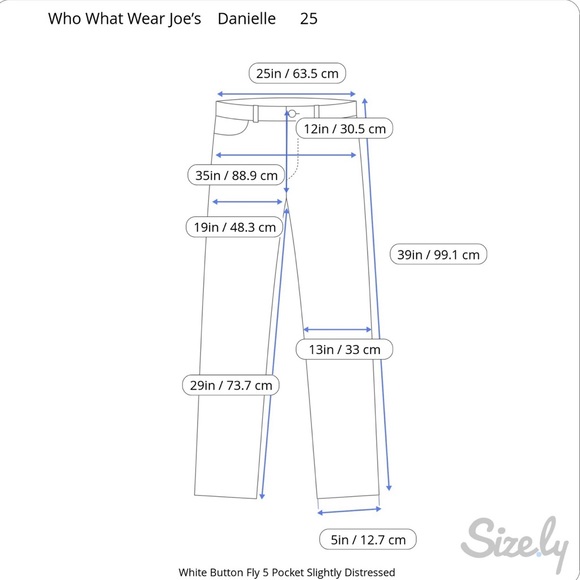 NWT We Wore What by Joe’s The Danielle High Rise Jeans - Picture 7 of 14